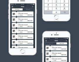 #27 สำหรับ Design an App Mockup Ticket Wallet โดย wayannst