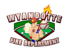 #28 pentru Create a Fire Department Softball Shirt Logo de către gyhrt78