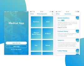 #10 dla UI Design / Mockup for a mobile medical reference app przez ahmedhanyelgamal