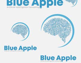 #7 for Logo Design - Blue Apple AI by Diman0699