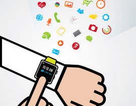 #19 ， Graphic images for touch interaction on a smartwatch 来自 Minhaz0VA