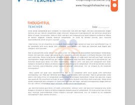 #16 for Thoughtful Teacher Letterhead by babul881