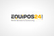 Miniatura de participación en el concurso Nro.191 para                                                     Diseñar un logotipo for Equipos24.com
                                                