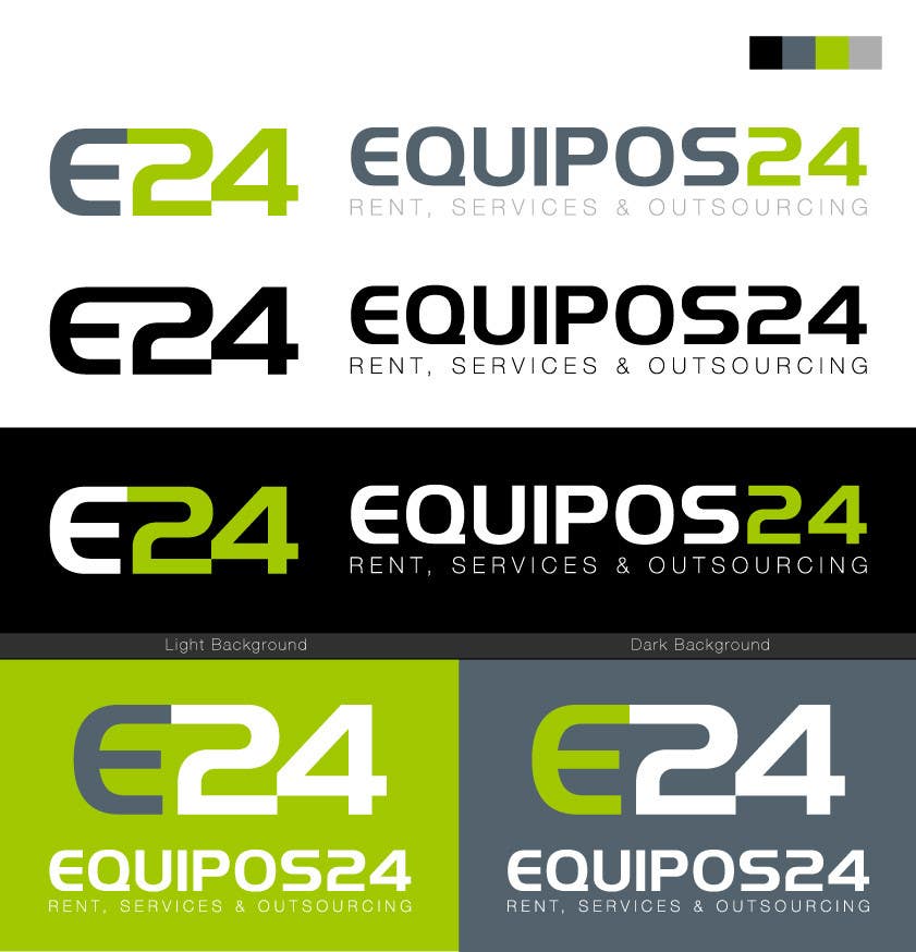 Penyertaan Peraduan #138 untuk                                                 Diseñar un logotipo for Equipos24.com
                                            