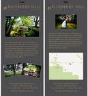 Graphic Design Entri Peraduan #20 for Graphic Design for MARKETING BROCHURE -Blueberry Hill Estate- Wedding Specific -Media Kit for print