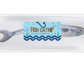 #7 for Cat Cuddle Fish Package Sticker Design av eling88