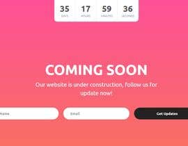 #1 for Coming Soon Landing Page by vishalpardhi27