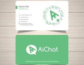 #251 para Design Name Cards for a Chat Software Company por Rahat4tech