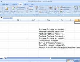#12 for Excel File conversion data from BigCommerce format to Springboard Retail format af SondySunaryo