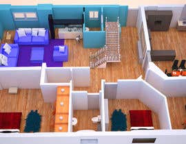 #4 para Make 3D Office Plan de peaceimad