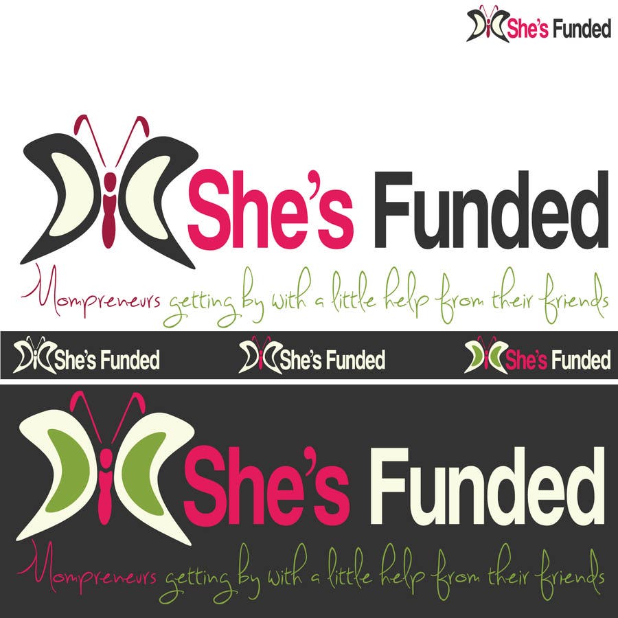 Penyertaan Peraduan #278 untuk                                                 Logo Design for She's Funded
                                            