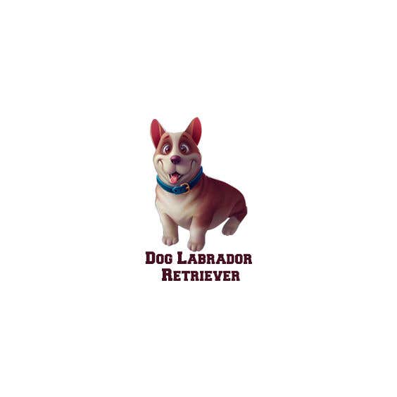 Wettbewerbs Eintrag #21 für                                                 Logo design - Cartoon Dog Drawing logo
                                            