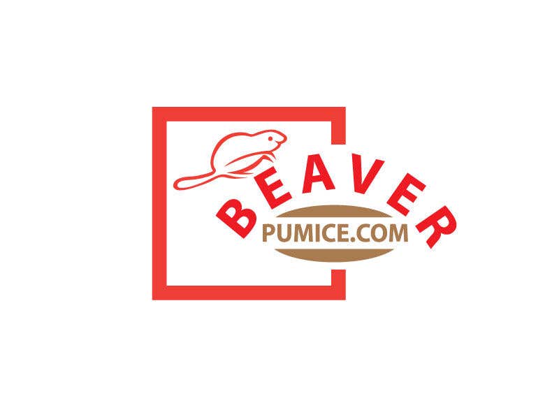 #158. pályamű a(z)                                                  Logo Beaver Pumice - Custom beaver logo
                                             versenyre