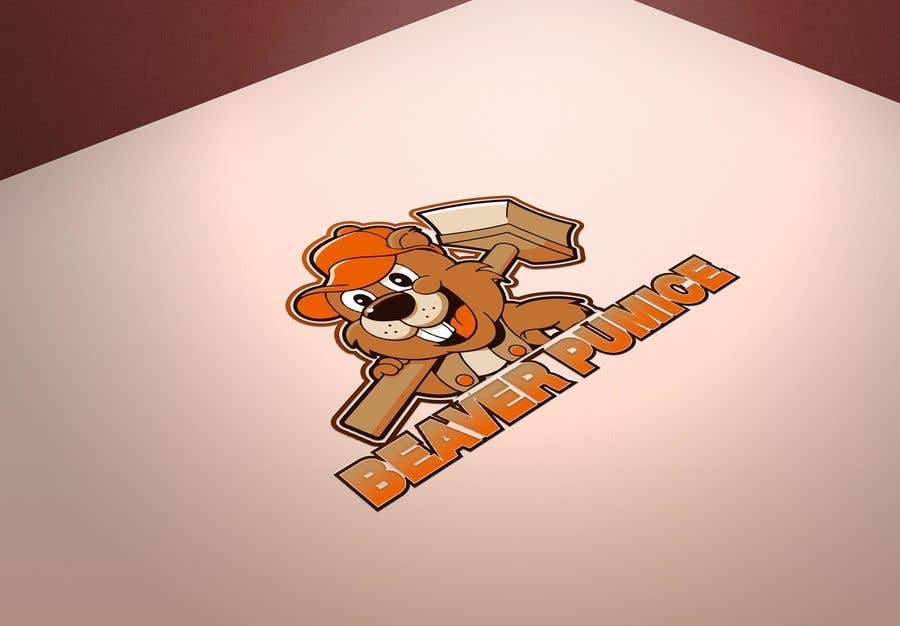 Kilpailutyö #212 kilpailussa                                                 Logo Beaver Pumice - Custom beaver logo
                                            