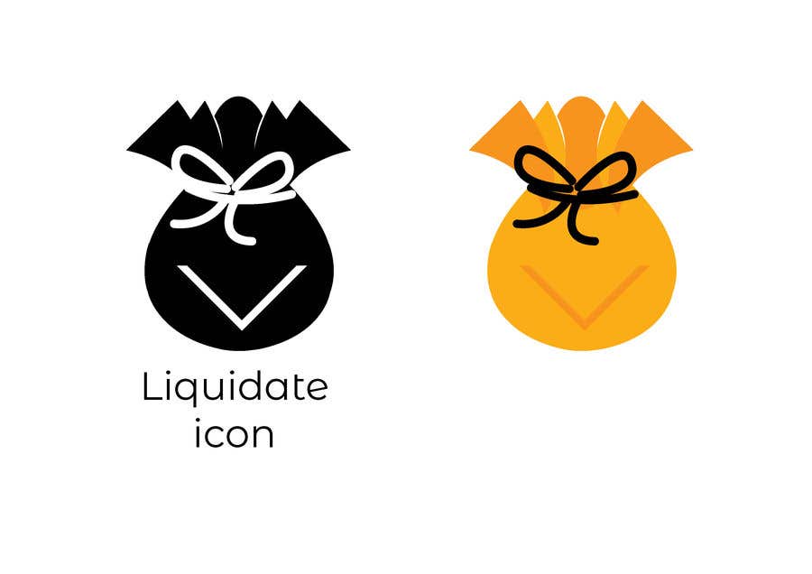 Proposta in Concorso #61 per                                                 Design a Liquidate Icon
                                            