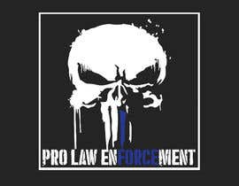 #1 for I need a punisher symbol design, with a blue line (pro-law enforcement) To summarize it should be a pro-law enforcement design, with the punisher symbol. Be creative....I’m looking for an intricate design. by athangellapally