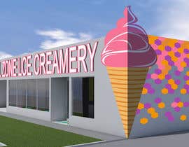 lookandfeel2016 tarafından Design logo and graphic on the exterior of our ice cream shop. için no 57
