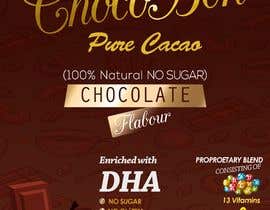 nº 30 pour Design a Label for Natural Chocolat Milk Drink Mix Powder With Vitamins par sauf92 