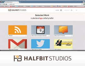 #161 para Logo Design for HalfBit por ipanfreelance