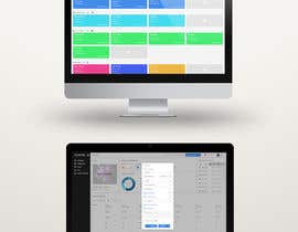#22 for Improve UI /UX / of only 5-8 wiframes of web version (hotel management software) by znxked