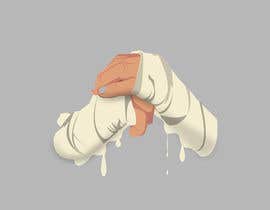 #25 para Illustrate Fists - Boxing Fist with Hand Wraps por nkbcreations