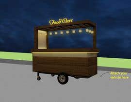 nº 3 pour Model a food stall/cart in 3D for Indian settings par aishwaryaverma55 