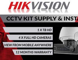 Nro 26 kilpailuun Homepage Banner for CCTV Sales &amp; Installation Website (Supply/fit) käyttäjältä d3stin