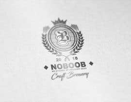 #133 för Design a Logo for a new craft brew company called NOBOOB av Diman0699