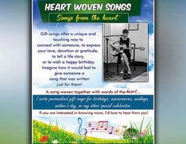 #18 for Design a Flyer for a song writer by harsha456d