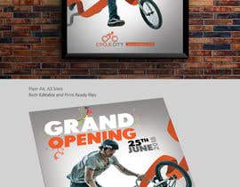 #61 สำหรับ Bike Shop Grand Opening Flyer. โดย agkuriyodu2016