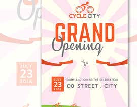 #57 สำหรับ Bike Shop Grand Opening Flyer. โดย hadeerafarouk