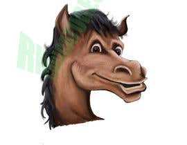 #37 untuk Create a horse cartoon mascot (as a basis for an animation for the footer of a website) oleh RHCaricatures