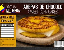 #29 for Food label for arepas by heypresentacion