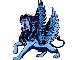 #37 for Lion Logo with wings and eyes by usaithub