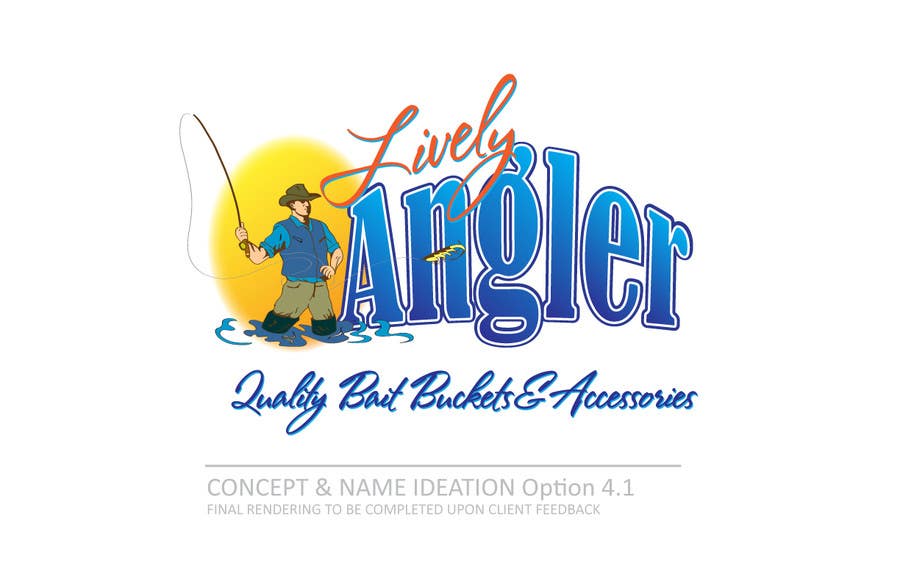 Contest Entry #66 for                                                 Logo Design for The Lively Angler or Bait the Hook Buckets  or an original new Brand Name)
                                            