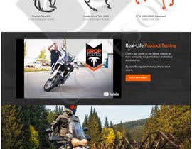 #7 for Wordpress Onepage Design for Mototours by codesoft19