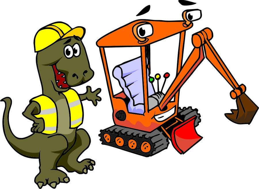 Inscrição nº 6 do Concurso para                                                 Cartoonists & Comic Artists - Need a logo of a T-Rex & an Excavator!!!
                                            