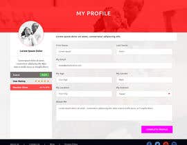 #5 for Dating Profile Pages Mock-up by ayan1986
