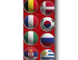 #15 para Badge ribbon World Cup 2018 por DesignBoy1