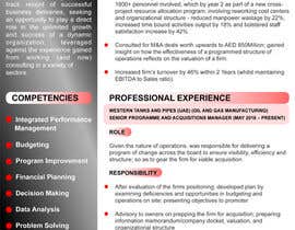 #22 for Only 2 Pages! Designs for a CV - Content Provided by juraana