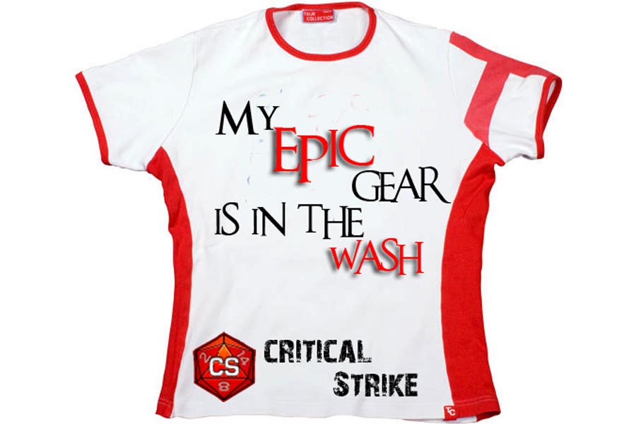 Příspěvek č. 83 do soutěže                                                 Gaming theme t-shirt design wanted – Epic Gear
                                            