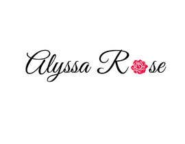 nº 15 pour I would like a logo designed for “ Alyssa Rose” I was thinking a design with the name Alyssa and a rose in it some where. This is more of a brand. Please any creative ideas will be considered. par kenitg 