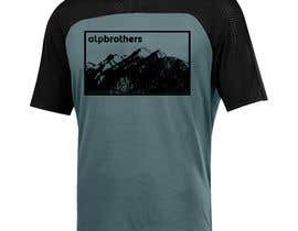 GDProfessional님에 의한 Design a Mountainbike Jersey for Alpbrothers Mountainbike Guiding을(를) 위한 #38