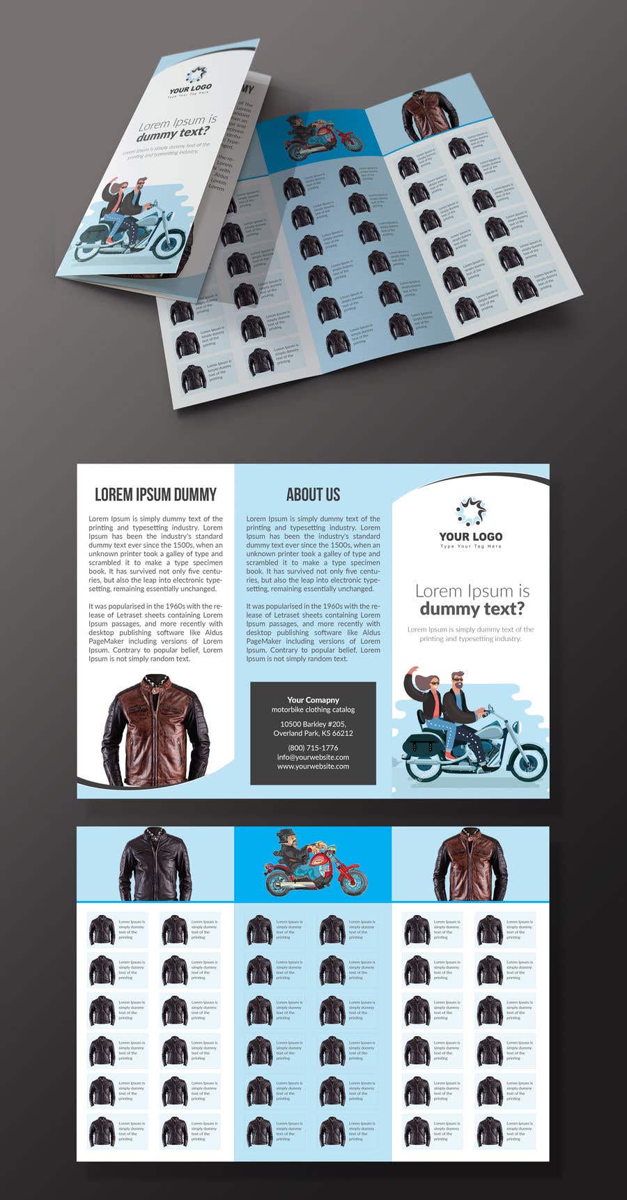 Contest Entry #23 for                                                 motorbike clothing catalog
                                            