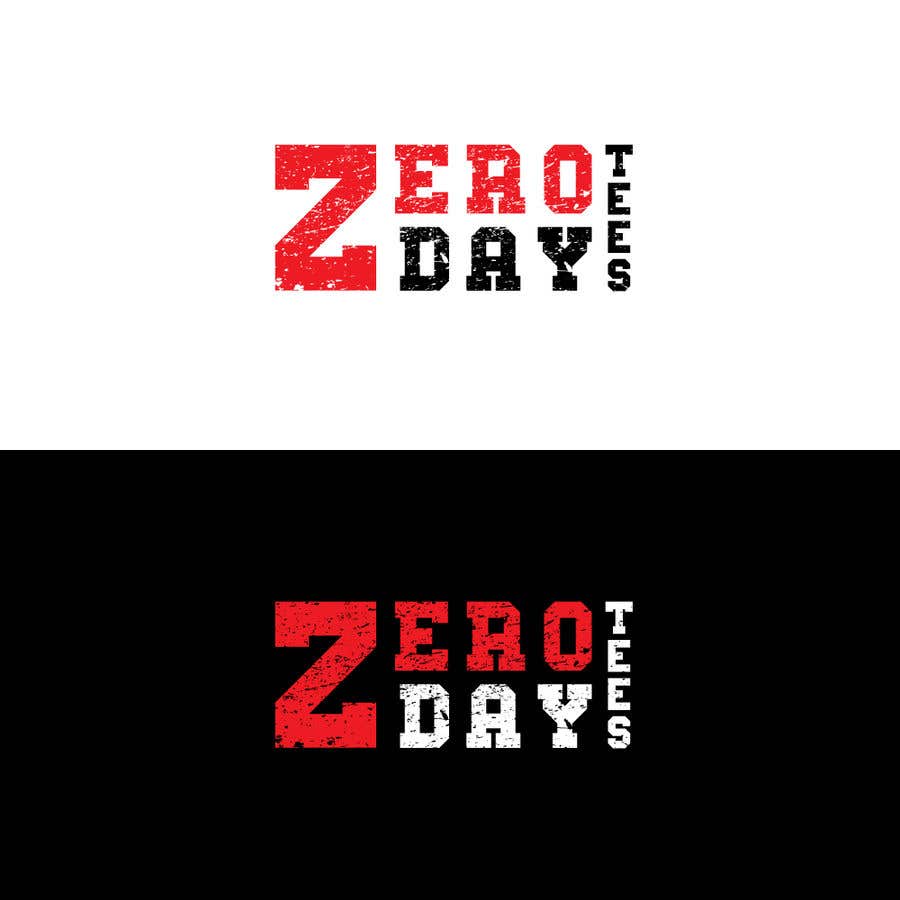 Wasilisho la Shindano #350 la                                                 Logo Design for a 1 Day Delivery T Shirt Brand – ZERO DAY TEES
                                            