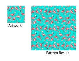 #1 per Design a fabric pattern similar to the one attached as vector illustrator file da almaktoom