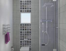 Nro 5 kilpailuun Interior design for bathroom käyttäjältä FuRuS