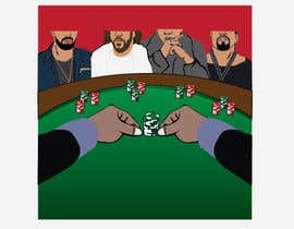 Číslo 19 pro uživatele Rap Poker game cover art od uživatele arirushstudio