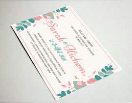 Nambari 54 ya Design a wedding invitation Flyer na zeewaqar83