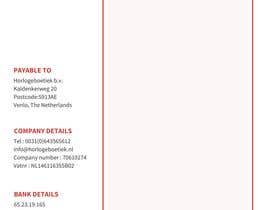 #155 for Professional invoice template for watch company by ankushchak